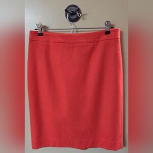 Pink Knee-Length Pencil Skirt for Work